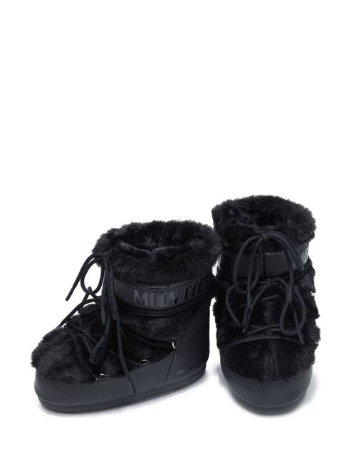 Stivale Icon Low nero in ecopelliccia MOON BOOT | 80D1409390N001